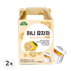 오가닉스토리 허니 유자차, 30g, 15개입, 2개