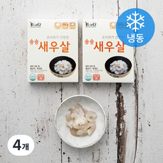 B&G 조리하기 간편한 송송 새우살 (냉동), 100g, 4개
