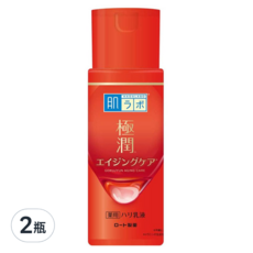 Hadalabo 肌研 極潤抗皺緊緻乳液 140ml, 改善皺紋、斑點, 2瓶