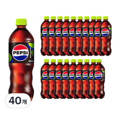 PEPSI 百事可樂 零糖萊姆香, 40個, 500ml