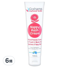 Grahams 珂然 嬰兒屁屁霜 0歲以上, 100ml, 6條