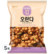 청우식품 오란다, 115g, 5개