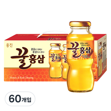 웅진 꿀 홍삼 혼합 음료, 180ml, 60개입