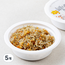 짱죽 반찬 잔멸치캐슈넛볶음, 40g, 5개, 혼합맛(잔멸치/캐슈넛)