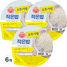 오뚜기 작은밥, 150g, 6개