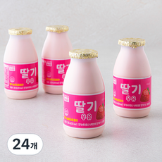 푸르밀 딸기 우유 4개입, 225ml, 24개