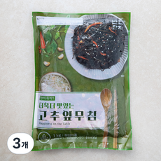 반찬단지 고추잎무침, 1kg, 3개