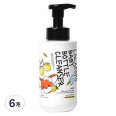 케이맘 랄라포포 유아용 젖병식기 세정제 거품형, 500ml, 6개