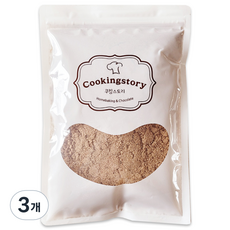쿠킹스토리 머스코바도 비정제 사탕수수당, 3개, 800g