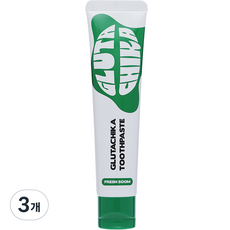닥터비움 글루타치카 프레시 숨 치약, 3개, 80g