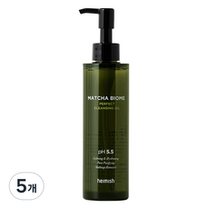 헤이미쉬 말차 바이옴 퍼펙트 클렌징 오일, 150ml, 5개