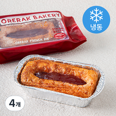 오르랔베이커리 후렌치파이 스트로베리 (냉동), 135g, 4개