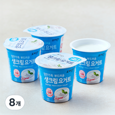 소와나무 입안가득 부드러운 생크림 요거트, 150g, 8개, 1개입