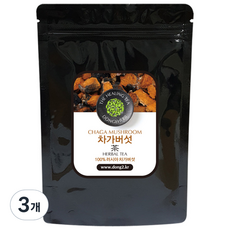 동이약초 러시아산 차가버섯, 150g, 3개