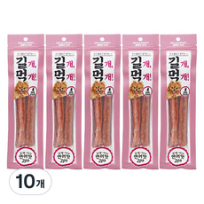 참좋은간식 길개먹개 강아지 간식 2p, 연어맛, 64g, 10개 연어맛, 64g, 10개