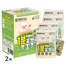 서울대 우아한 유아용 1분 포켓국 사골미역국 4p, 32g, 2개