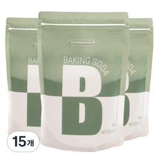 비즐리 프리미엄 베이킹소다, 1kg, 15개