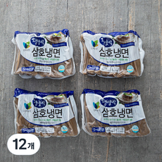 냉장_삼호농산 평양 냉면사리 5~6인분, 1kg, 12개