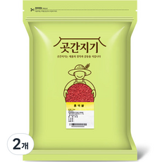 곳간지기 홍국쌀, 1kg, 2개