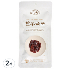 설성목장 한우 육포, 2개, 50g