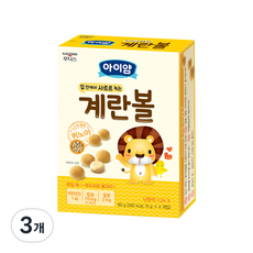 일동후디스 아이얌 볼과자 60g, 계란맛, 3개