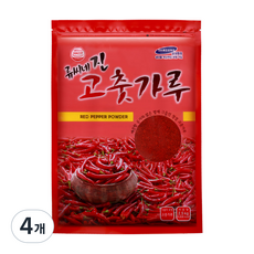 류씨네 중국산 진고춧가루 중식용, 1kg, 4개