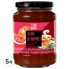초록원 자몽 블랙티, 560g, 1개입, 5개