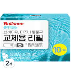 불스원 폴라프레쉬 선바이저 디즈니 통풍구 차량용 방향제 리필, 상쾌한 아쿠아향, 2개 상쾌한 아쿠아향, 2개
