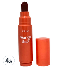 ETUDE 鮮嫩欲滴果汁唇筆 3.5g, 9 奶杏無花果, 4支