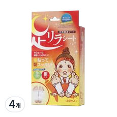 아시리라 쑥 30매 일본 발바닥 발패치 수액시트 1개 30매입 30개입 상품 이미지