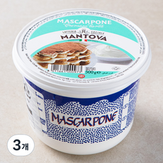 만토바 마스카포네, 500g, 3개