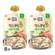 아이꼬야 맘스쿠킹 레토르트 이유식 100g, 8개, 소불고기 진밥