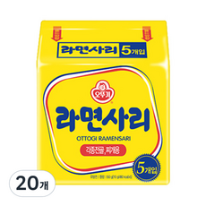 오뚜기 라면사리 110g, 20개