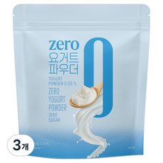 네이쳐티 zero 요거트 파우더, 500g, 3개, 1개입