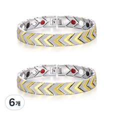 알럽홈 화살표 팔찌 골드, 6개