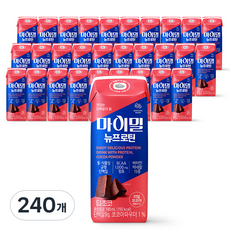 대상웰라이프 마이밀 뉴프로틴 딥초코, 190ml, 240개