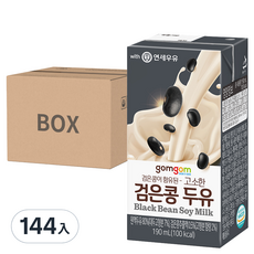 gomgom 香噴噴的黑豆豆奶, 190ml, 144入