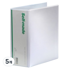 희망 D링 바인더 9cm 3공, 백색(라벨 랜덤발송), 5개 백색(라벨 랜덤발송), 5개