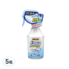 小林製藥 鞋用除菌消臭噴霧, 有效根除細菌, 預防鞋子發霉, 散發清新香氣, 250ml, 5瓶