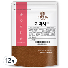 인차 치아씨드, 200g, 12개