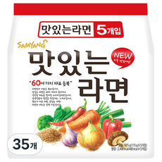 삼양 맛있는라면 115g, 35개