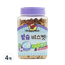 도기맨 반려견 비스켓SS, 칼슘, 850g, 4개