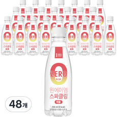 원에이엠 스파클링 애플 탄산수, 350ml, 48개