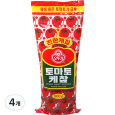 오뚜기 토마토 케챂, 800g, 4개