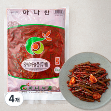 아나 양념마늘쫑, 1kg, 4개