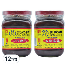왕즈허 대괴부유 소스, 340g, 12개