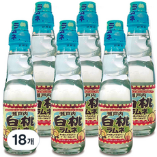 사이토 복숭아 라무네, 18개, 200ml