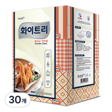 모나리자 화이트리 천연펄프 뽑아쓰는 키친타월, 150개입, 30개