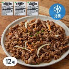 다향 오리불고기 간장맛 (냉동), 150g, 12개