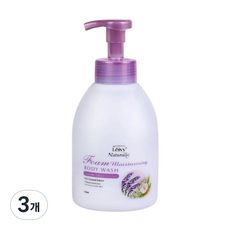 Leivy 라벤더 폼 바디워시 라벤더 바닐라향, 750ml, 3개